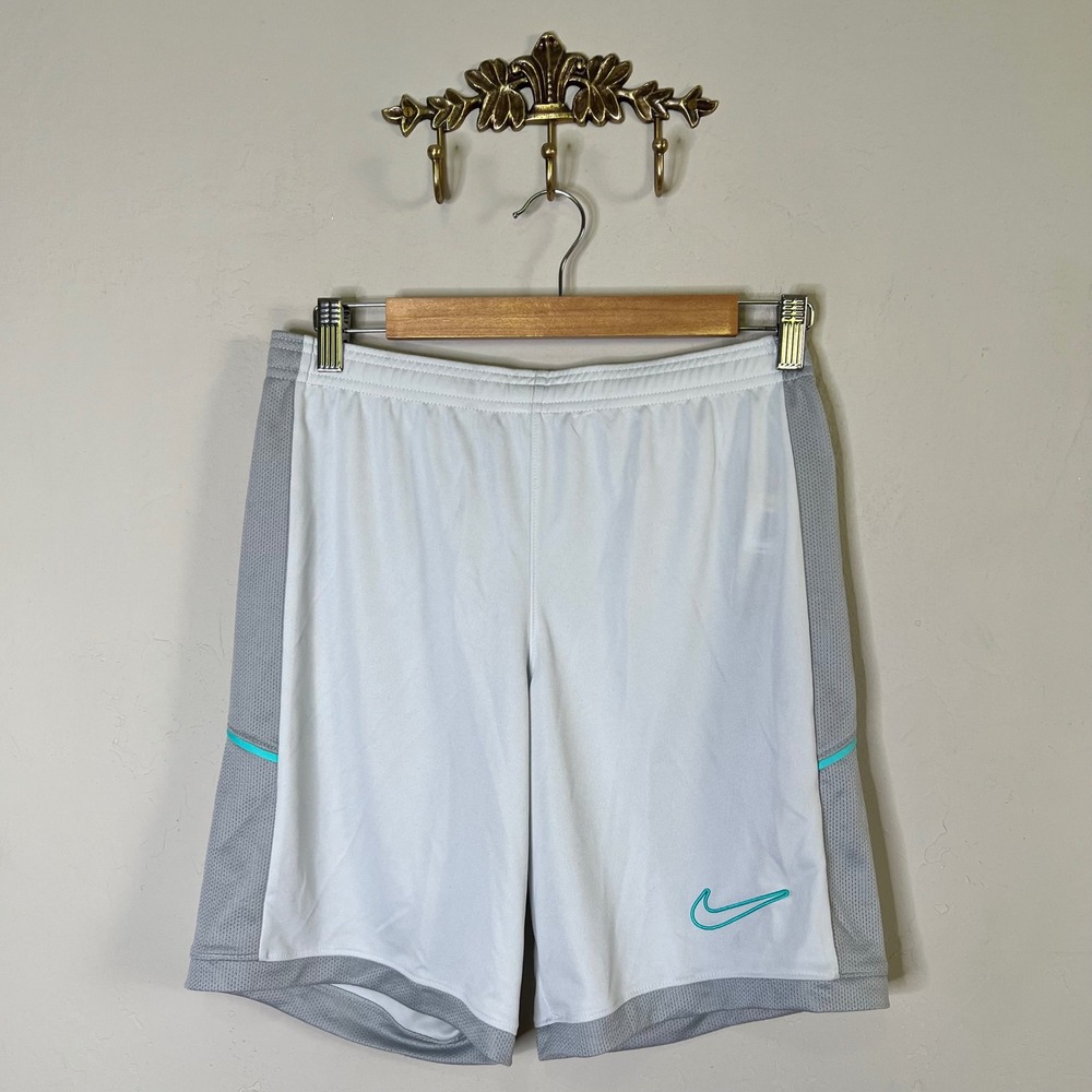 Nike Shorts Dri-FIT Slim Fit Mens Size Small White Grey HJ3796-025 Athletic NEW